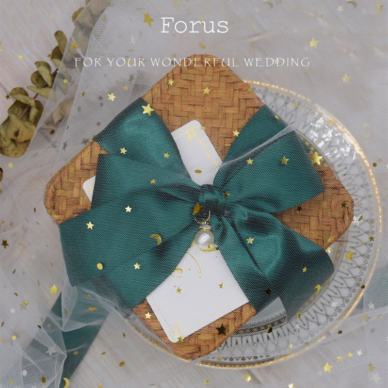 森系伴手礼盒结婚伴手礼宾客宝宝生日百日回礼伴娘女圣诞节礼物盒