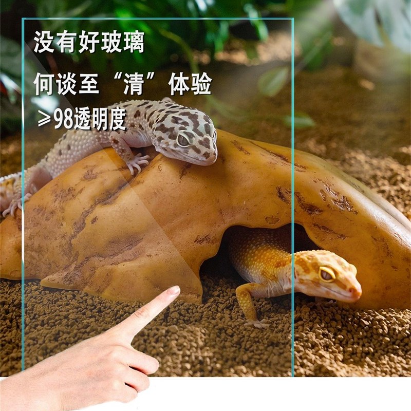 拓格超白玻璃爬宠缸蜥蜴守宫蛇甲虫陆龟饲养缸爬虫角蛙饲养箱爬缸图片