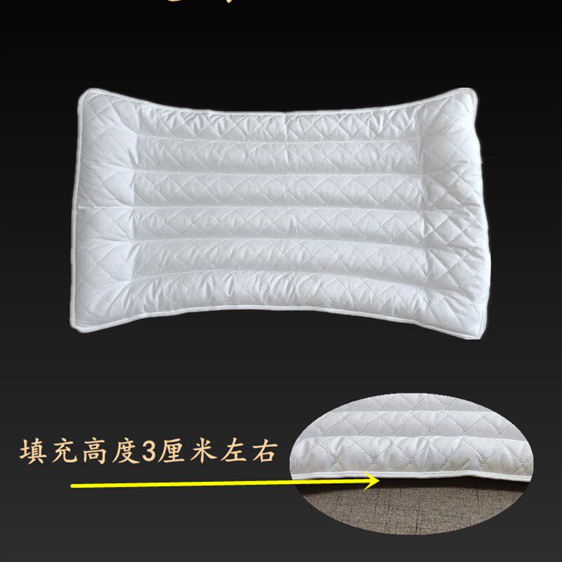 超矮决明子黄荆子低枕薄枕头夏季护颈枕单成人护颈椎助睡眠硬枕芯