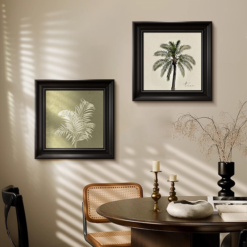 法式中古风玄关装饰画 画覆古高级感客厅挂画 画卧室床头书桌斗柜