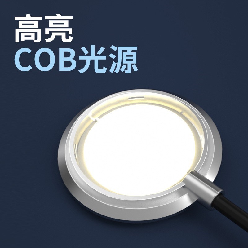 USB接口小鱼缸灯微景观照明水草缸LED夹灯水族灯具水草照明灯