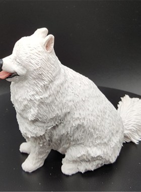 照片定制创意手工软陶宠物狗狗公仔玩偶模型生日纪念品礼物摆件