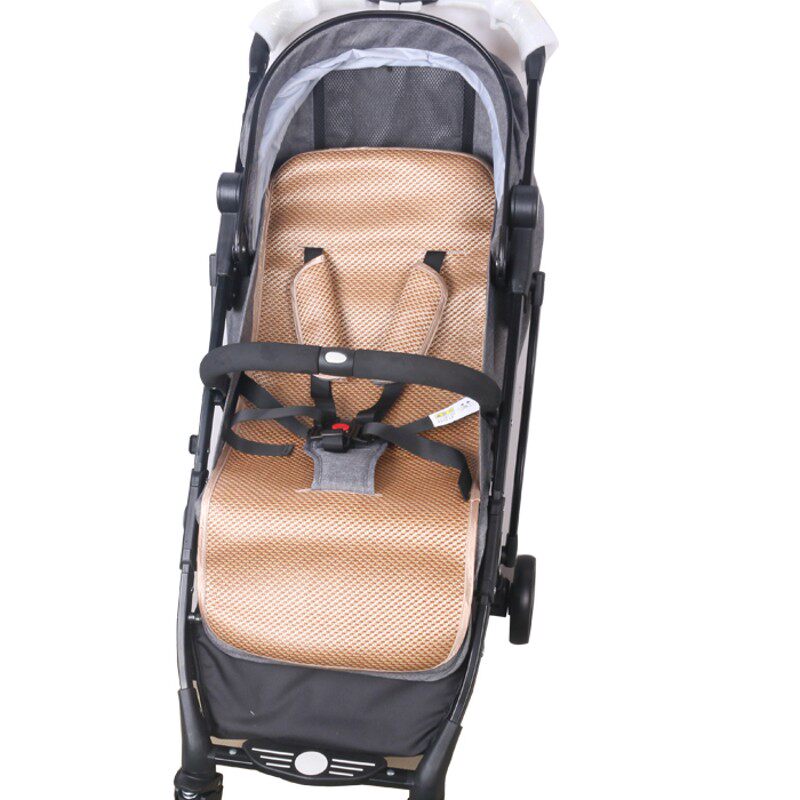 凉席适配贝蒙师婴儿手推车高景观推车凉席坐垫子夏季