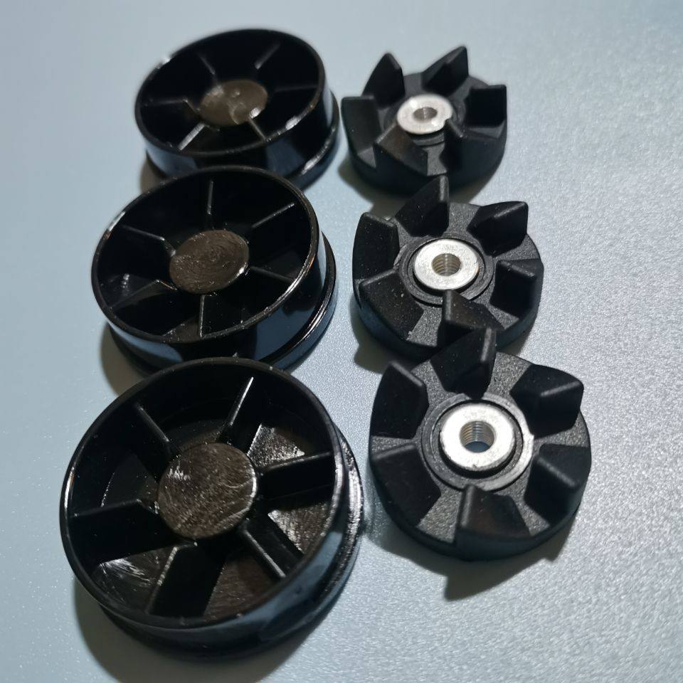 多功能料理机6角六角主机转动轮传动齿轮配件零件大全卡扣连接头