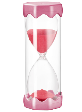 儿童沙漏计时器防摔时间流沙瓶10/30/60分钟学习做题可爱摆件礼物