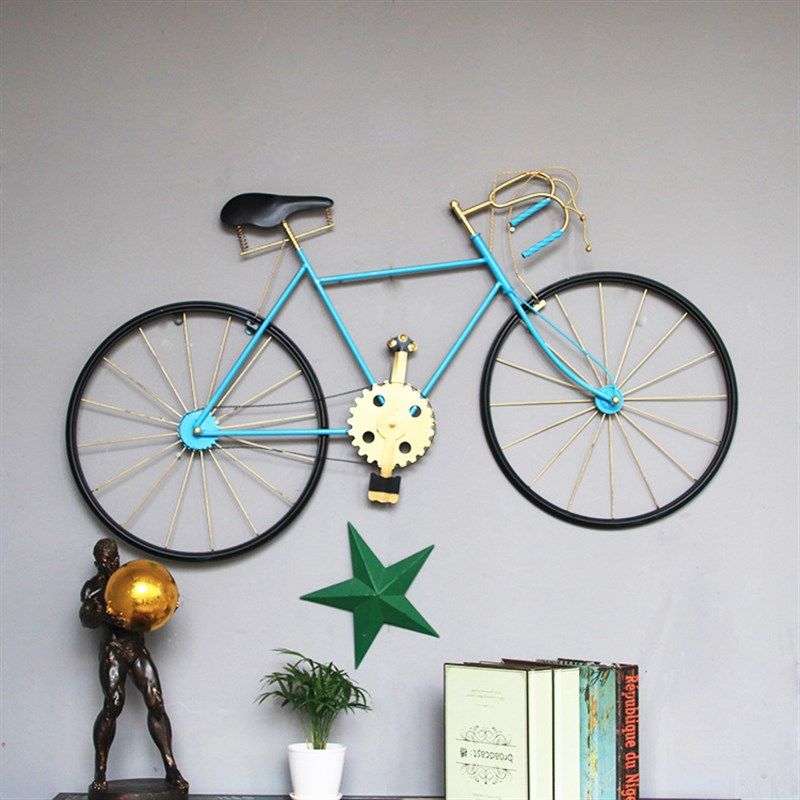 复古铁艺自行车壁饰酒吧咖啡厅餐厅创意墙上装饰品墙面壁挂挂件