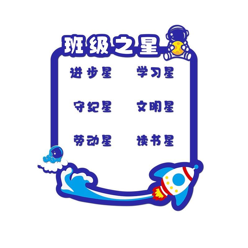班级之星墙贴进步学习文化墙布置教室小学主题光荣榜照片墙面装饰,家居饰品,文化墙贴,淘宝优惠券,粉丝福利购,淘宝优惠卷