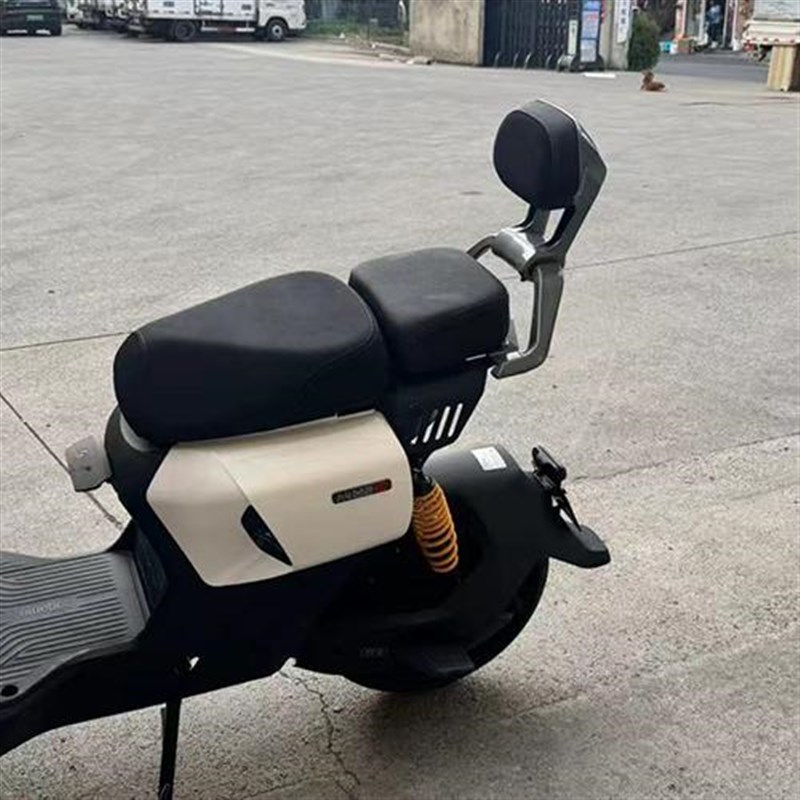 适配九/号机械师二代电动车MMAX2110p后座套装尾架坐垫靠背改装件