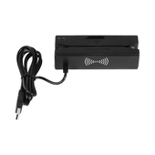 MSR三轨道磁条卡读卡器非接触式 HID阅读器IC读写器ID划卡M1刷卡机