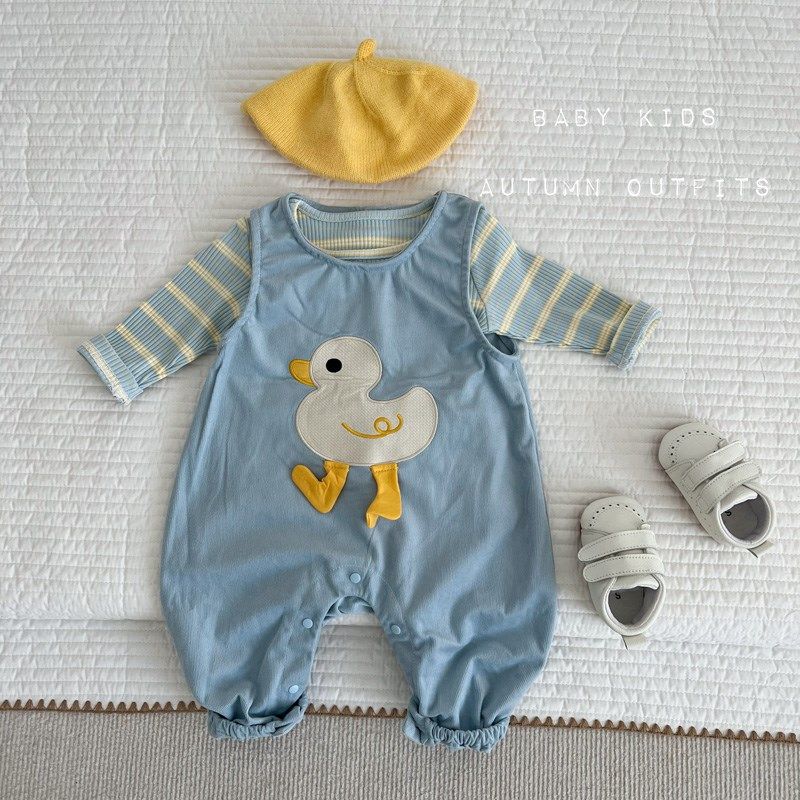 婴儿衣服秋季套装男女宝宝条纹打底衫可爱超萌背带裤两件套外出服,童装/婴儿装/亲子装,套装,淘宝优惠券,粉丝福利购,淘宝优惠卷