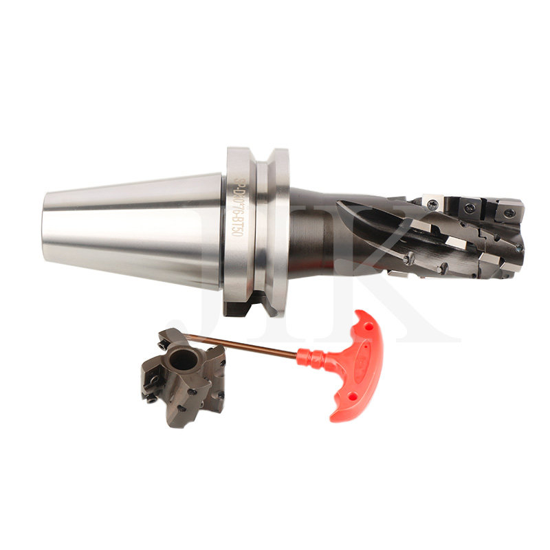 BT40BT50整体可转位螺旋铣刀 玉米粗铣刀柄粗皮铣刀 开粗SP刀柄