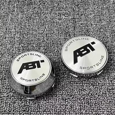 适用汽车轮毂改装盖ABT凸盖平盖外径60mm64mm65mm68mm69mm改装盖