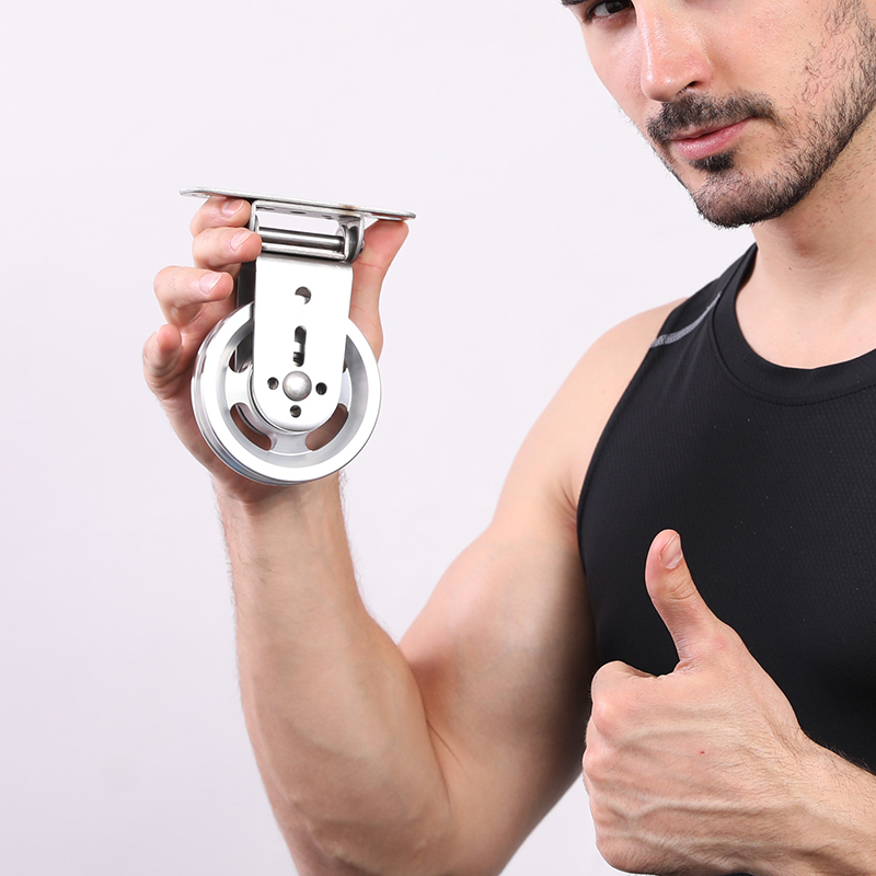 不锈钢旋转滑轮健身器才滑轮/铝合金槽轮/尼龙滑轮健身器材配件