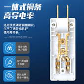 开关插座转换器180度可旋转插排一转四迷你插座超薄靠墙扩展电源