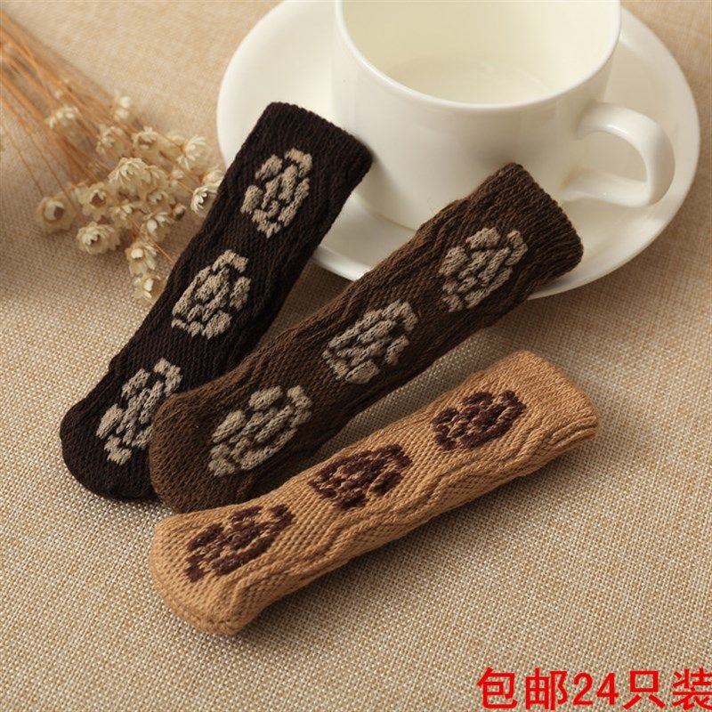 24只装包邮双层加厚防滑椅子脚套板凳套桌椅套桌椅保护套凳子脚套,居家布艺,桌椅脚套/桌脚垫,淘宝优惠券,粉丝福利购,淘宝优惠卷