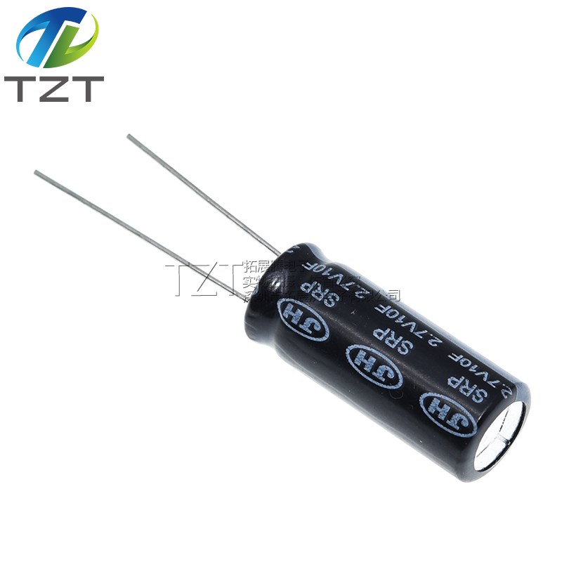 超级电容2.7V10.0F 2.7V10F 体积10*25mm