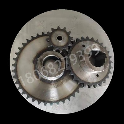 机械格栅机配件大全链板挡u板尼龙不锈钢耙齿滚轮小套梅花轮导向