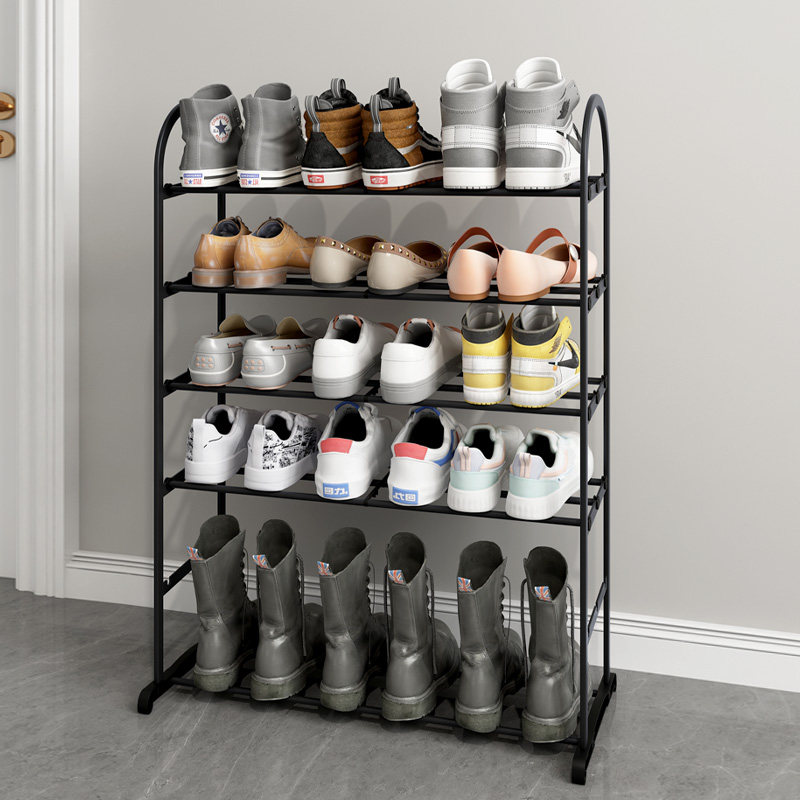 路驼简易可拆装铁艺鞋架