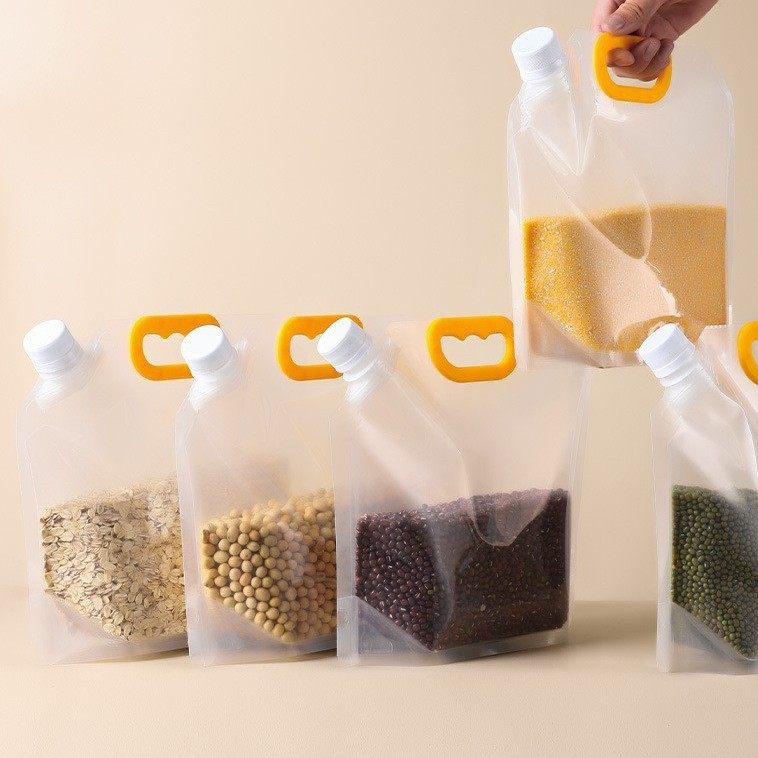 大口径五谷杂粮收纳袋大米袋子吸嘴密封分装家用红豆啤酒包装手提,包装,吸嘴袋,淘宝优惠券,粉丝福利购,淘宝优惠卷