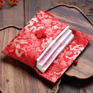 寿比南山生日利是孝敬老人祝寿万元红包给父母拜寿仪式感钱包