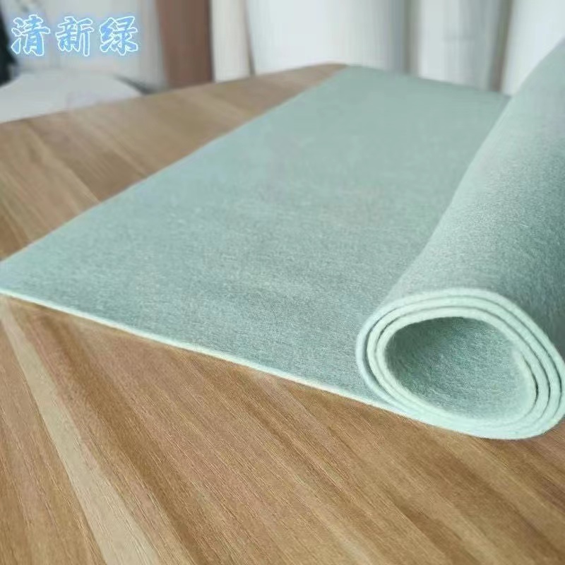 彩色书法毛毡垫国画毛毡垫毛笔字书法练习毡垫书画毛毡桌布学生毡