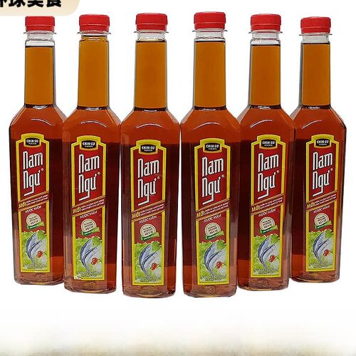 Nuoc Mam Chin Su Nam Ngu金苏南渔凤尾鱼鱼露6瓶x500ml组合 包邮