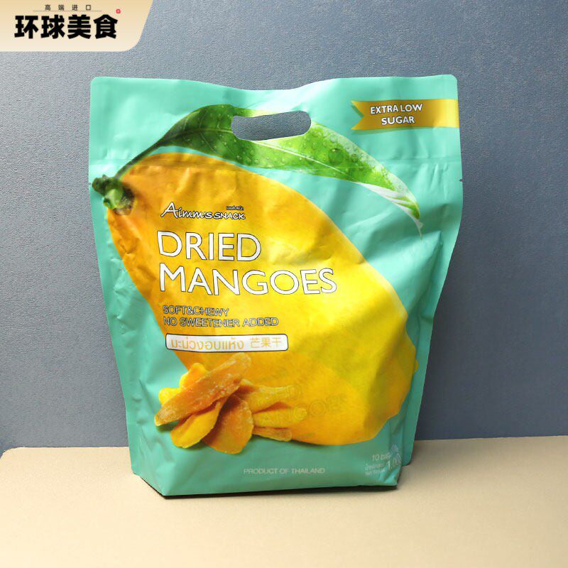 泰国Aimm's Snack芒果干新鲜水果干送礼好物超值装零食礼袋1000g
