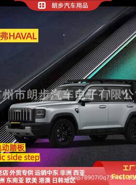 适用HAVAL哈弗H6H7H9酷狗猛龙电动踏板改装伸缩踏板电动侧踏板