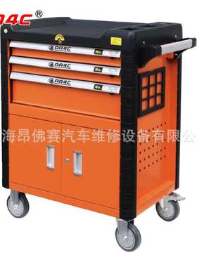 158件爆款工具车组套三层抽屉式手推零件车维修组合工具J1-B33158