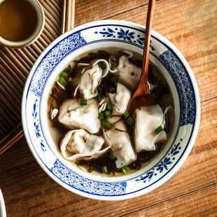 个人专用精致面碗7寸嗦粉碗吃面大碗陶瓷家用大饭碗馄饨碗饺子碗