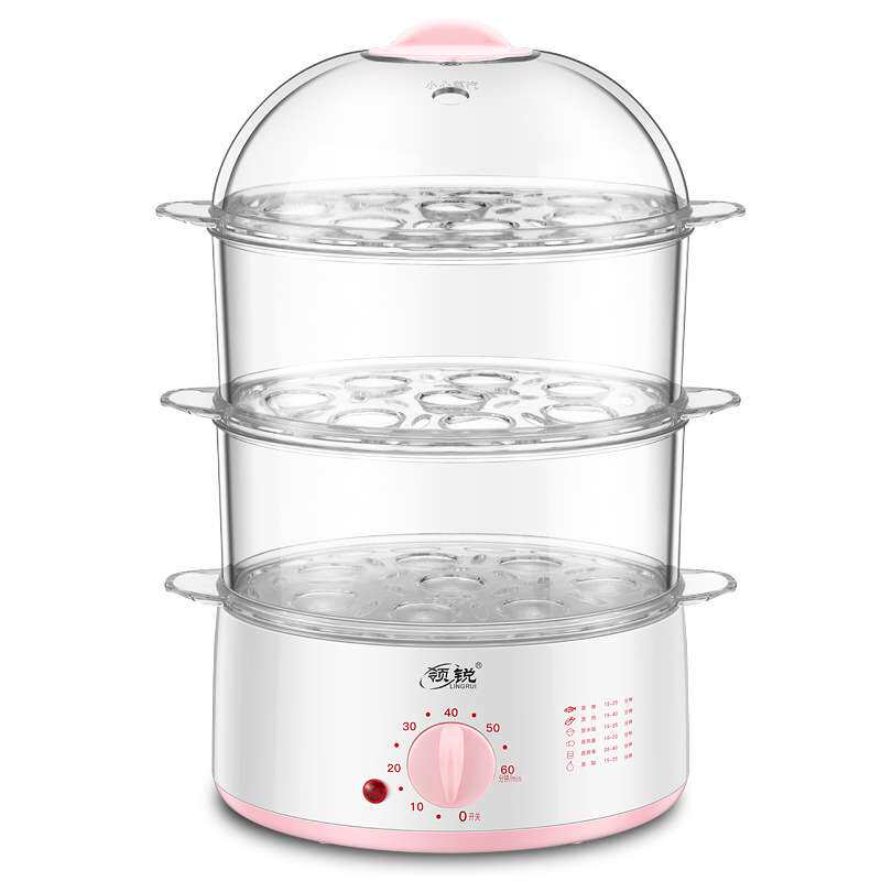 大容量定时多功能煮蛋器三层蒸蛋器家用大号早餐蒸锅煮鸡蛋神器