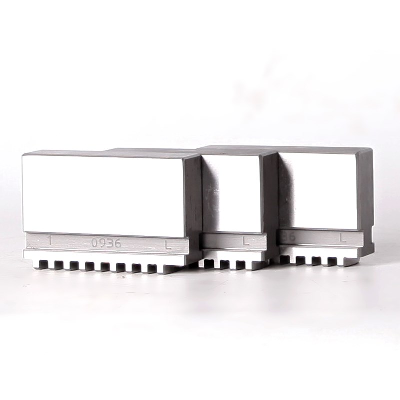 正宗众环卡盘配件卡盘卡爪三爪复合爪软爪K11 200 250 320 380