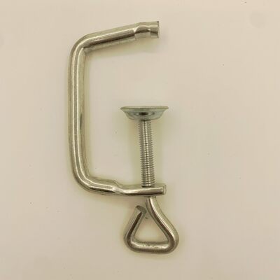 重型强力G字夹绞肉机压面机通用固定夹具木工固T定夹铁夹子卡子