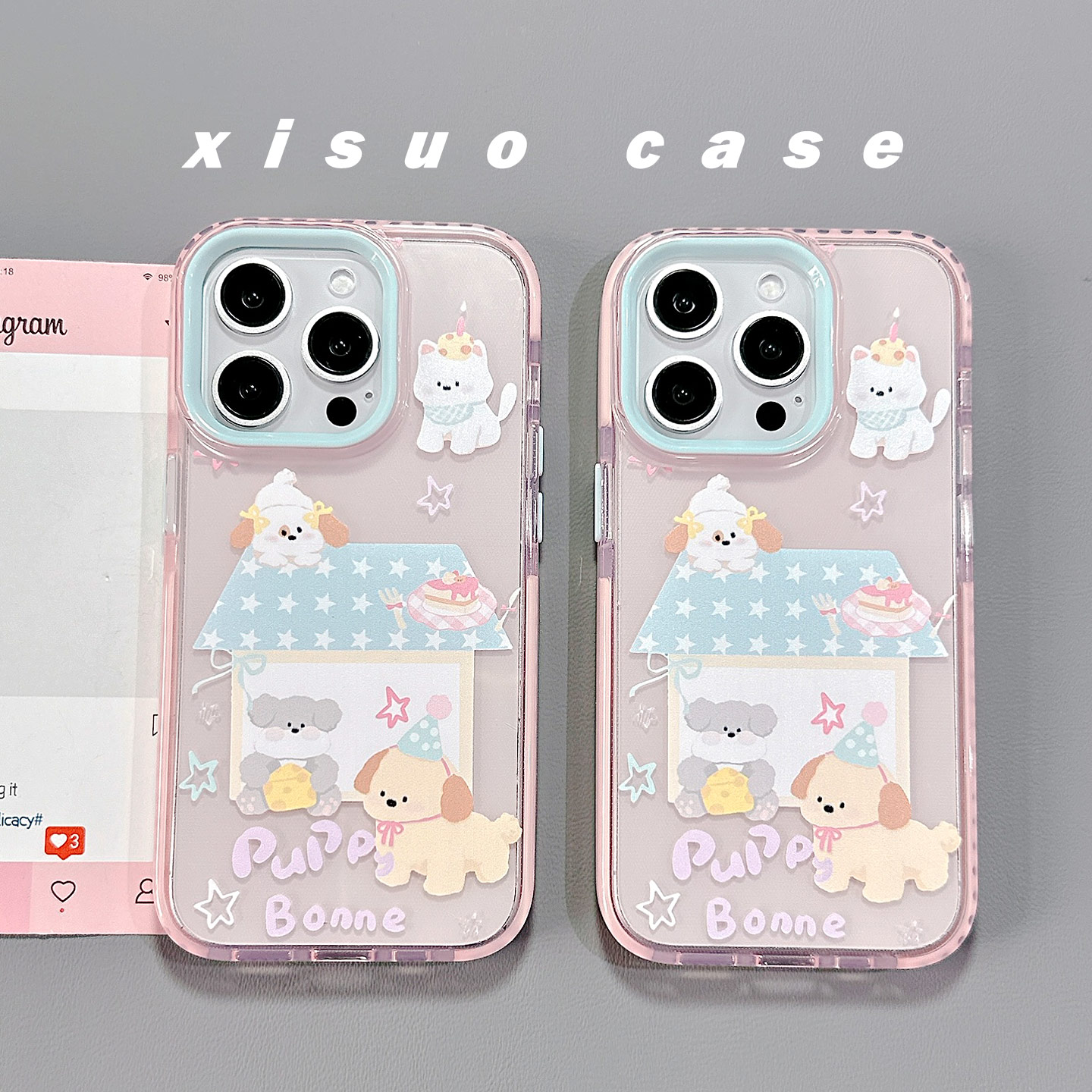 适用于iPhoneTPU可爱手机壳