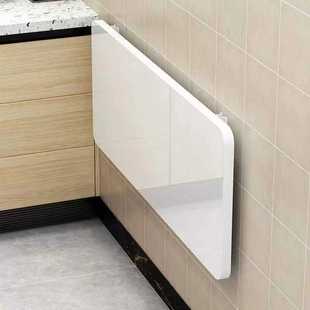 可折叠桌子壁挂墙面多功能家用小户型挂墙桌连壁书桌长方形折明之