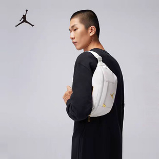 AIR JORDAN AJ斜挎包胸包腰包蛇皮纹皮革男女包JD2133015GS-002