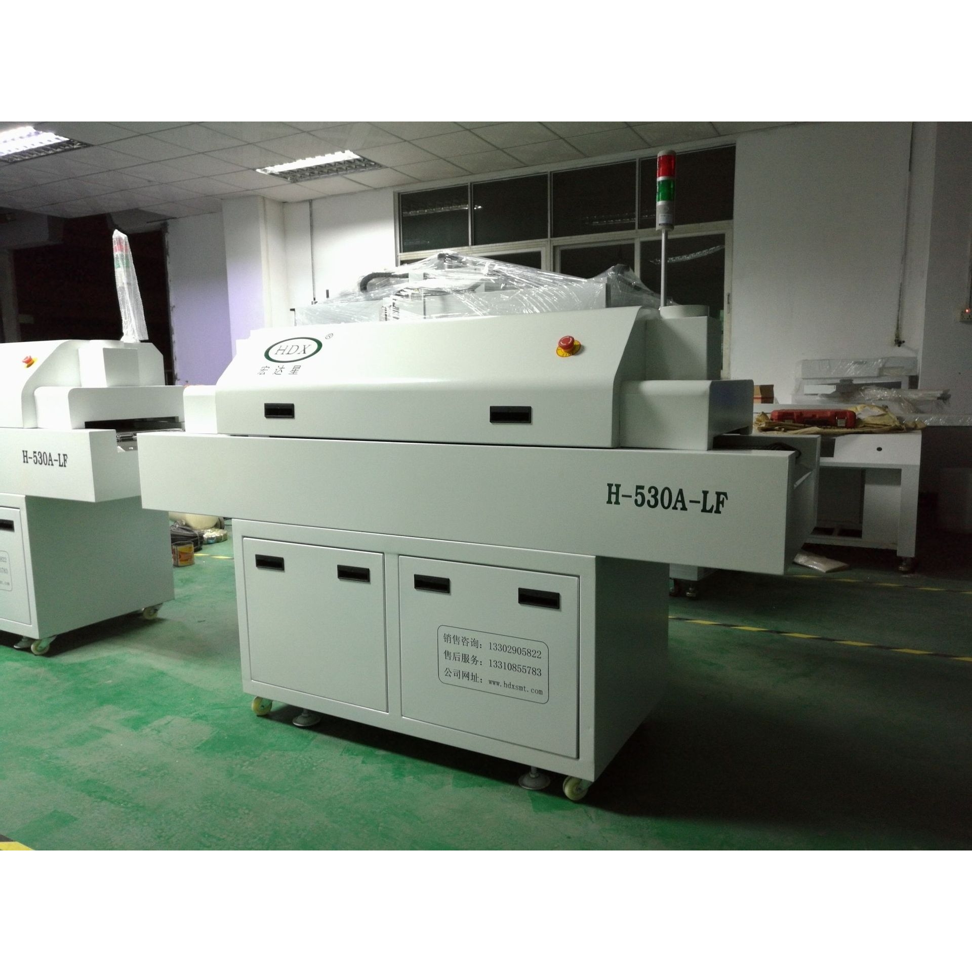 小型五温区回流炉  上三下二型热销的小回流焊(H-530A-LF)