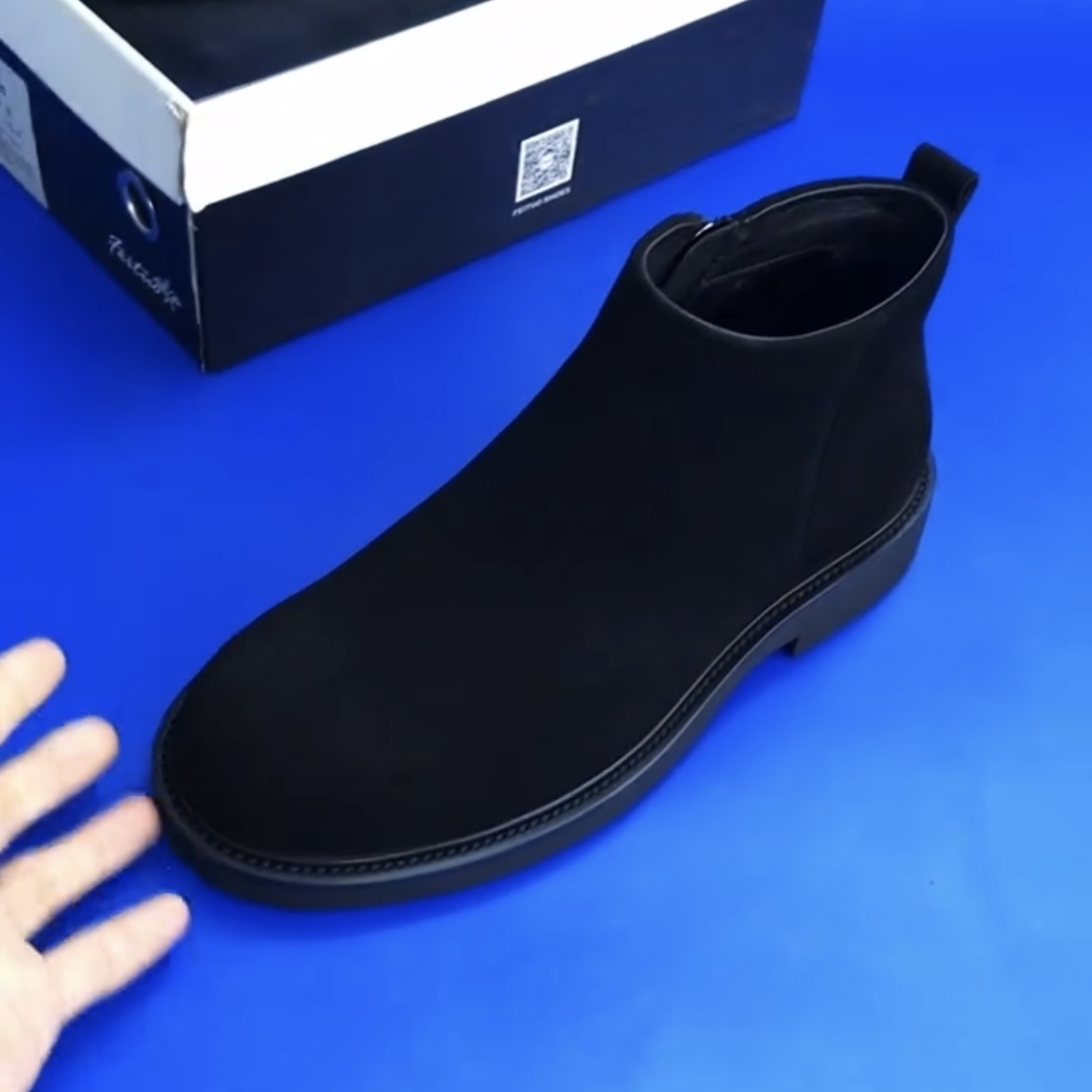 广州秋季款新品轻奢商务休闲高端时尚橡胶鞋底舒适洋气男鞋xD帅气