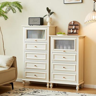 多层实木柜子电视柜边抽屉收纳柜客厅靠墙五斗柜沙发边边柜储物柜