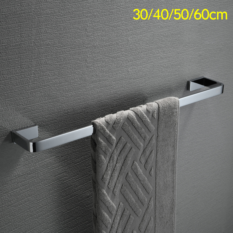 德国高档全铜实心毛巾单杆浴室卫生间毛巾架C30cm/40cm/50cm/60cm