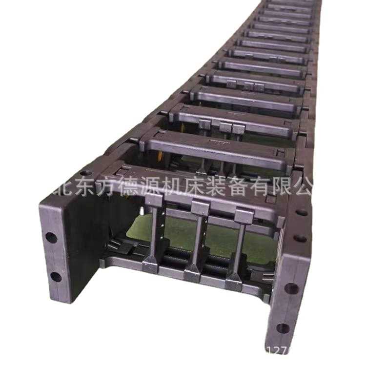 实体工厂工程穿线塑料拖链 重型机械半封闭GCTL工程穿线塑料拖链