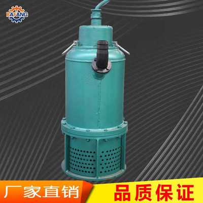 BQS隔爆型潜水排沙电泵 矿用泵5.5kw 矿用排沙泵 7.5KW泵