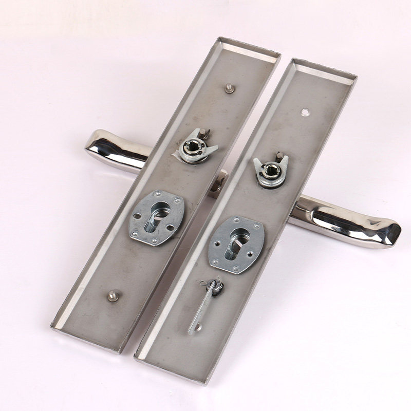 防盗门把手304不锈钢大门拉手把手面板家用加厚通用型门锁配件,基础建材,机械门锁,淘宝优惠券,粉丝福利购,淘宝优惠卷