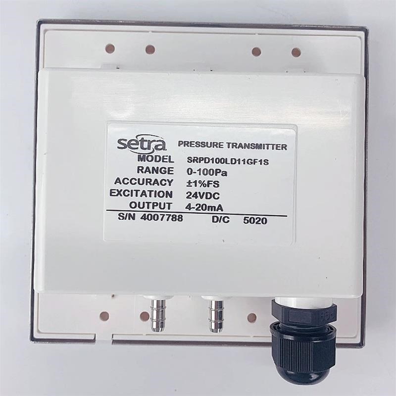 Setra西特SRPD系列SRPD100LD11GF1S室内压力显示仪微压差传感器
