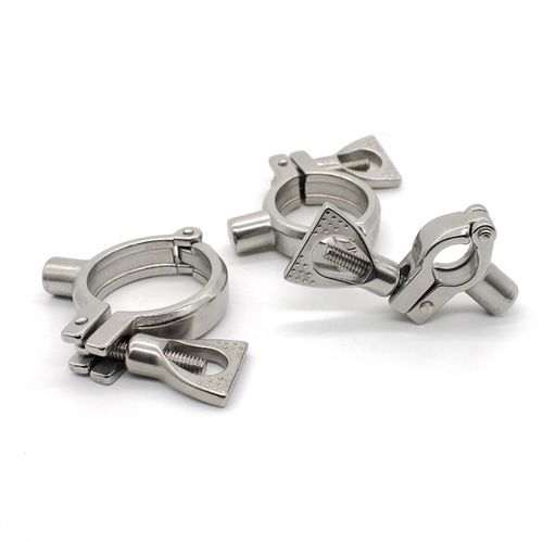 304不锈钢卡箍式焊接精铸管支架管卡管箍水管卡子管子夹具管卡托