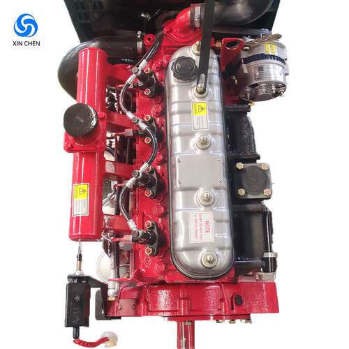 鑫辰490四缸转速水冷柴油机 移动式空压机/油田抽油机/消防泵用