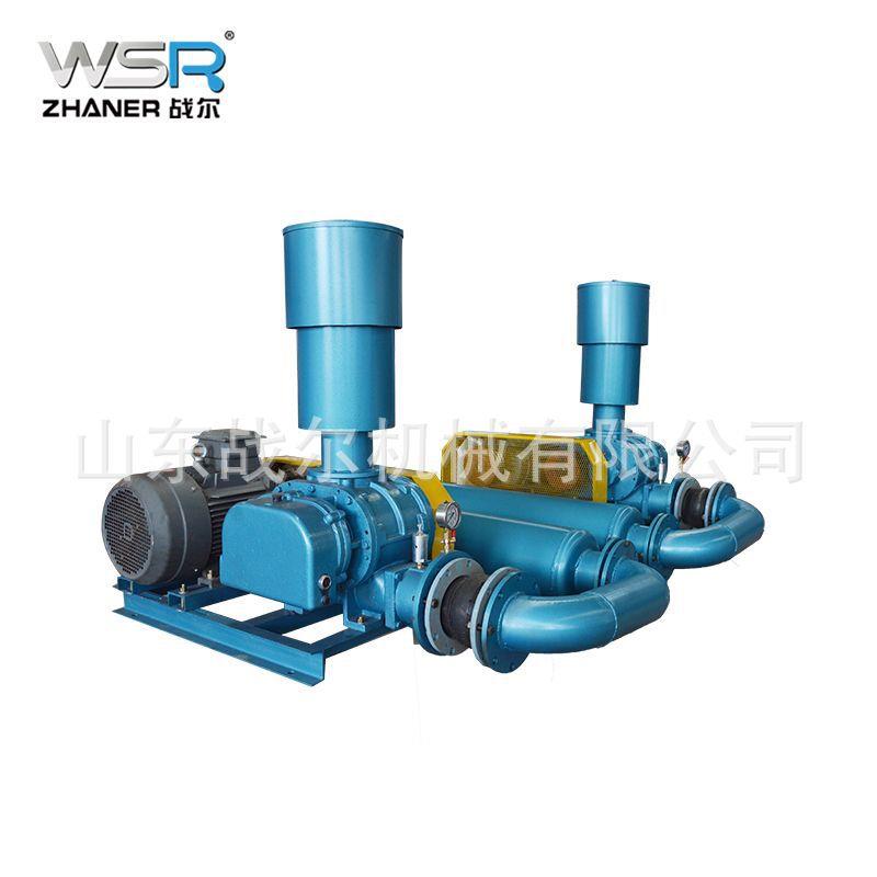 江苏三叶罗茨鼓风机WSR65型号电机3kw含配件厂家战尔机械