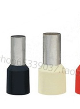 优质紫铜管形尼龙预绝缘端子EVN6010接线I端子6.0平方铜管 1000只