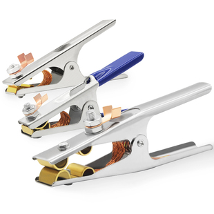 YOBELc电焊机地线夹接地夹800A手把夹头铜电焊钳夹电焊夹子焊把钳