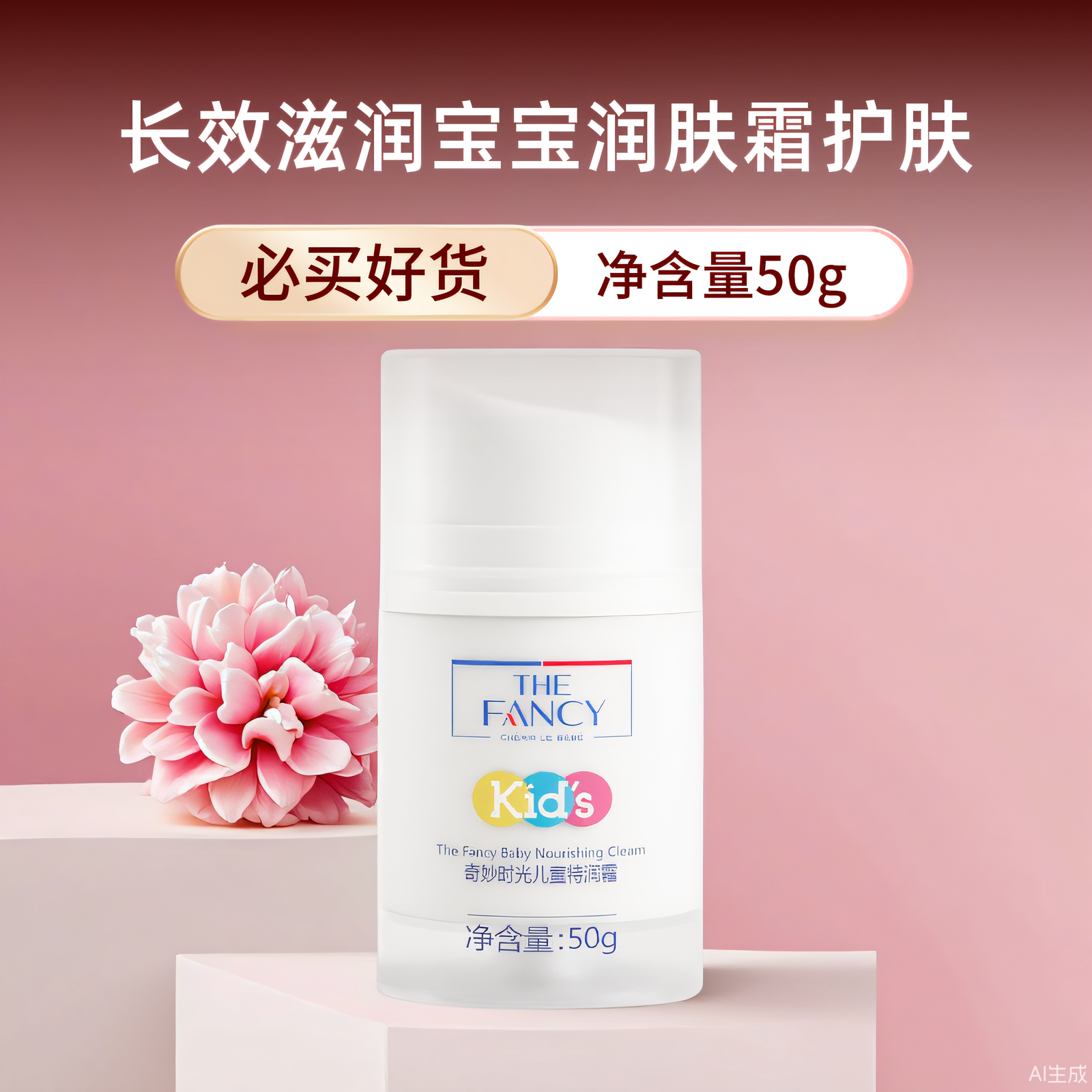 奇妙时光儿童润肤面霜特润保湿霜